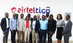 AirtelTigo Leadership with NCR Executives-and-Members